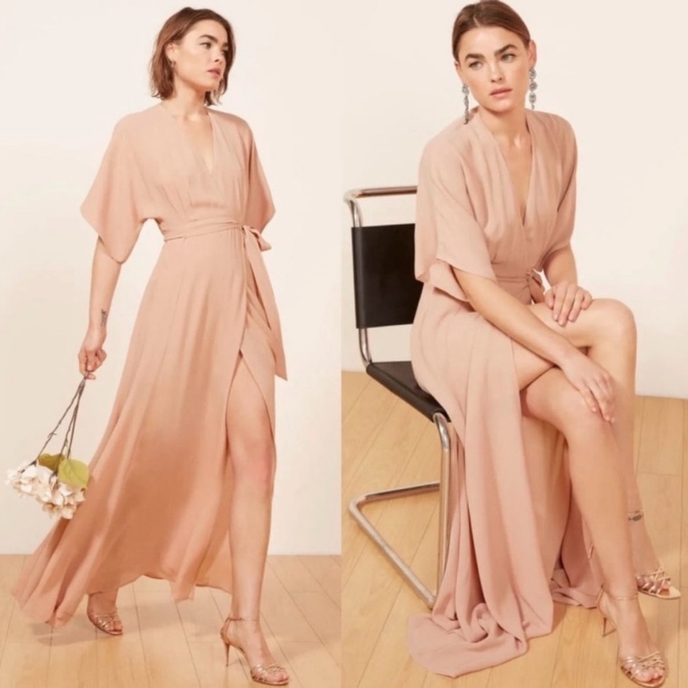 Reformation Women's Blush Maxi Dress